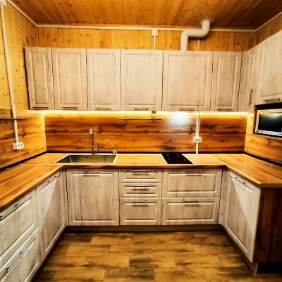 П-образная кухня